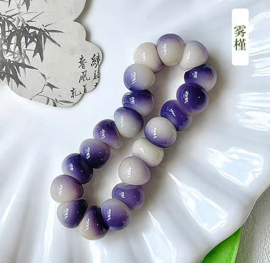 Garlic Petal Bodhi Bug Bracelet