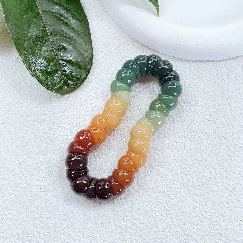 Rainbow Gradient Clove Bodhi Bracelet